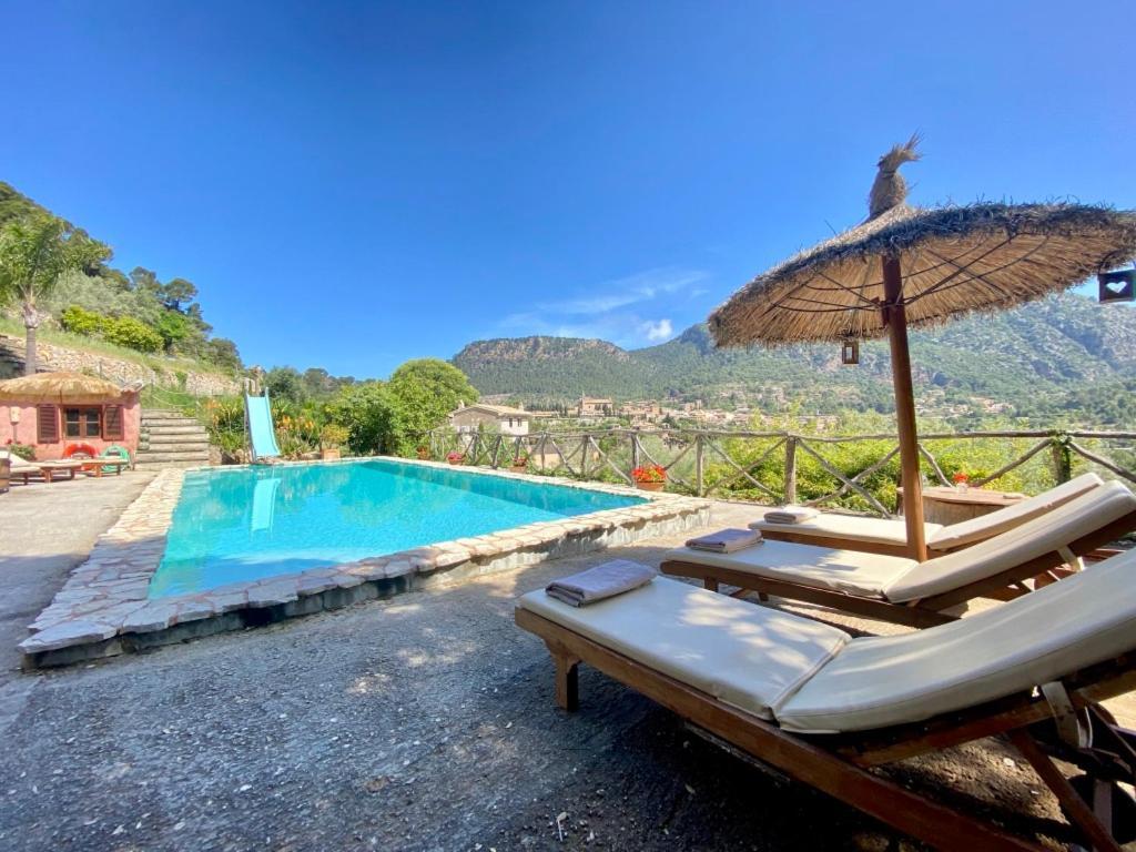 Fabulous Rustic Villa Set On Mountain With Unique Views Valldemossa  Exterior foto