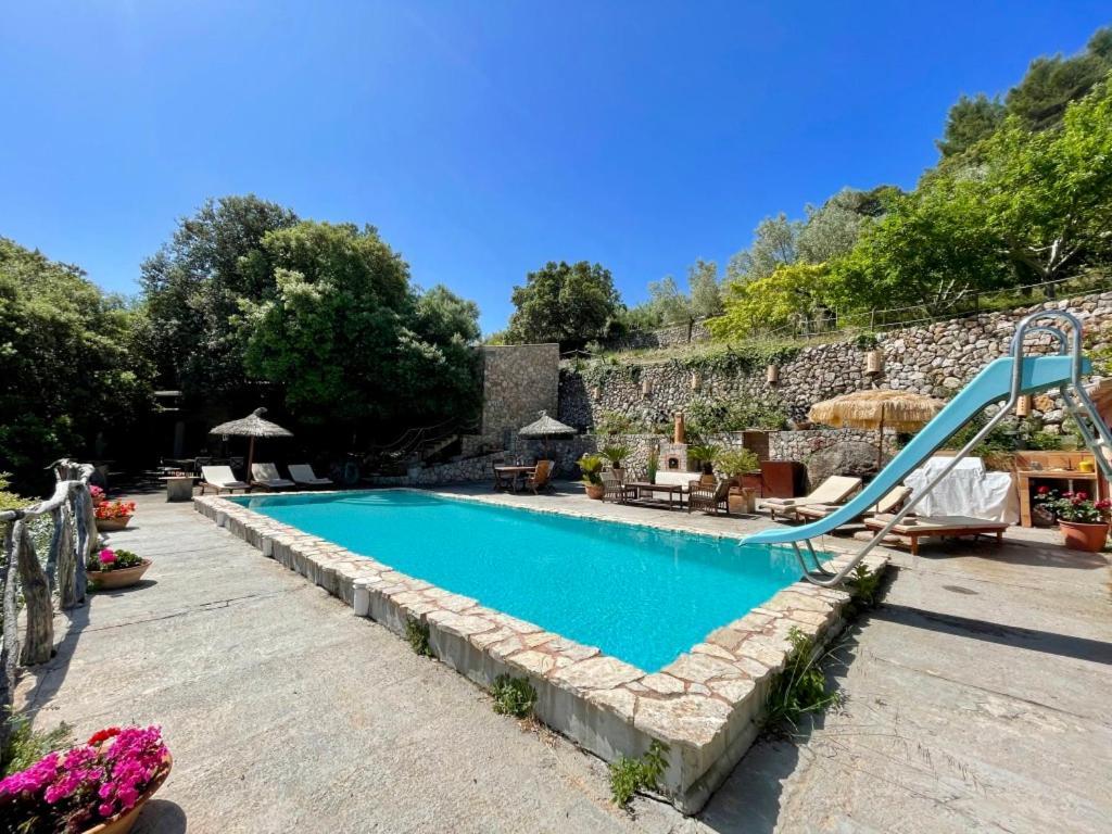 Fabulous Rustic Villa Set On Mountain With Unique Views Valldemossa  Exterior foto